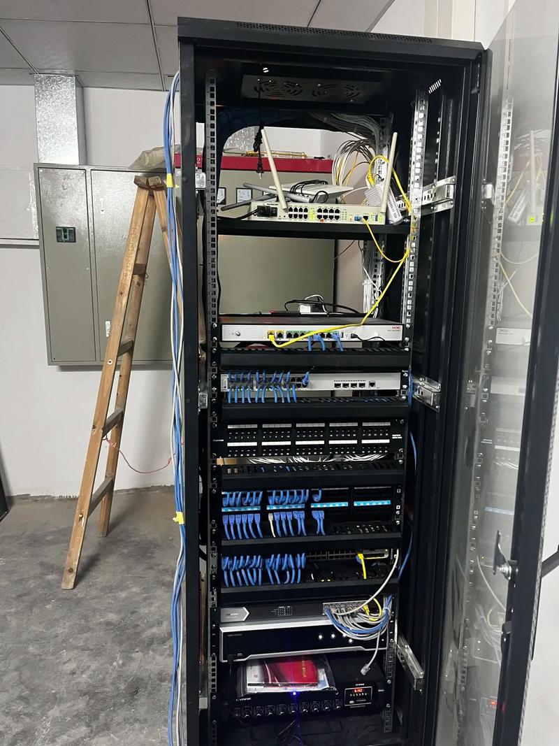 智能化弱电工程 #综合布线 #机柜 展示.满满干货