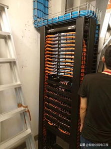 各种弱电工程机柜施工理线图片,你因为哪个最好